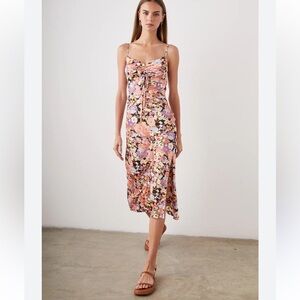 Rails Floral Sudra Dress in Pink Aster | M